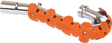 POLISPORT Armadillo Long Head Pipe Guard - Orange 8483800002