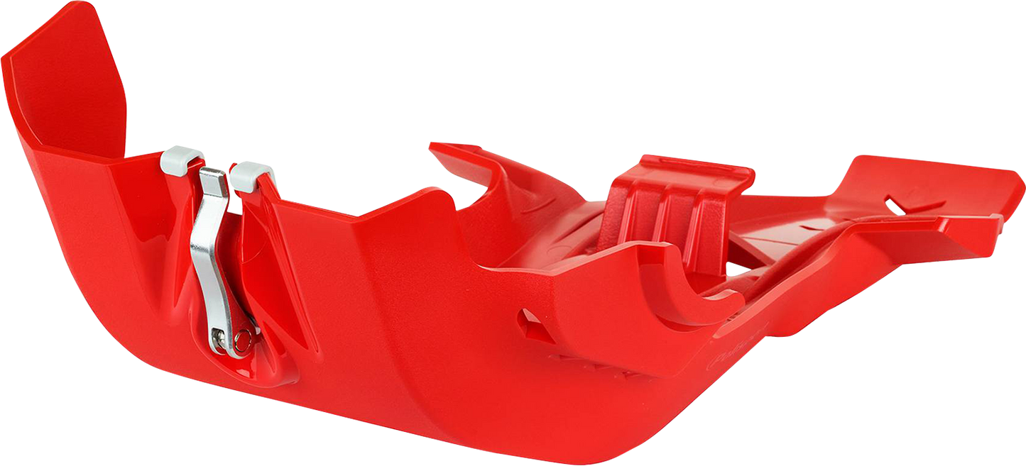 POLISPORT Fortress Skid Plate - OEM Red - CRF 450R 8476400002