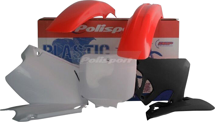 POLISPORT Body Kit - Complete - OEM Red/White - CR 125R/250R 90079