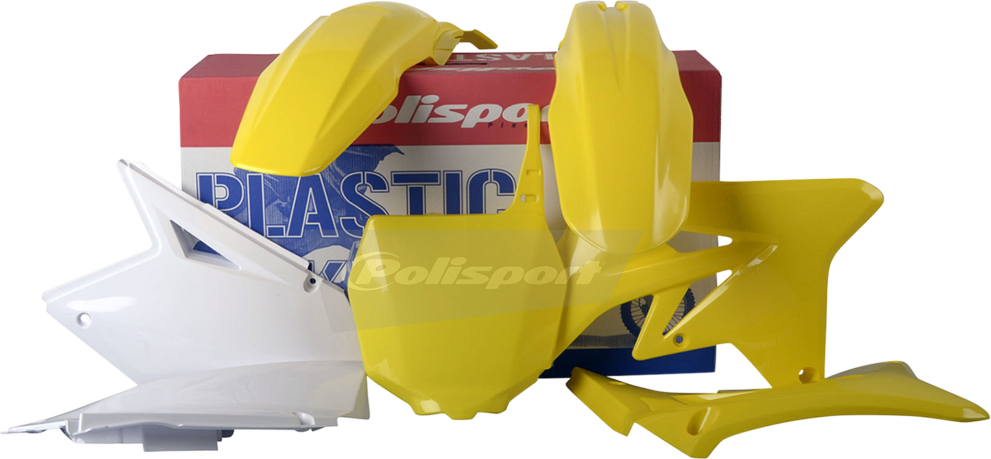 POLISPORT Body Kit - '07-'08 OEM Yellow/White - RM-Z 250 90123