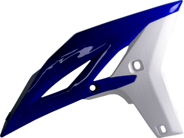 POLISPORT Radiator Cover - Blue/White - YZ 250F | WR 450F 8413700006