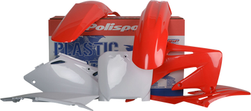 POLISPORT Body Kit - Complete - OEM Red/White - CRF 450R 90085