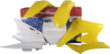 POLISPORT Body Kit - OEM Yellow/White - RM-Z 250 90096