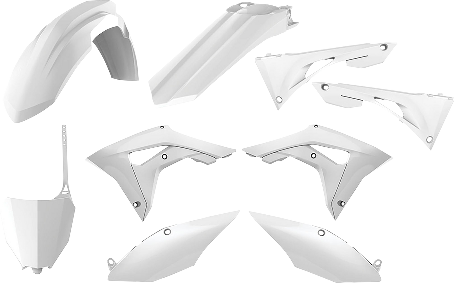 POLISPORT Body Kit - Complete - White - CRF 250R/450R 90720