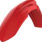 POLISPORT Fender - Front - OEM Red - Honda 8553200001