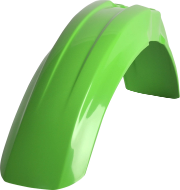 POLISPORT Fender - Front - OEM Green - KX/KDX 8596000009