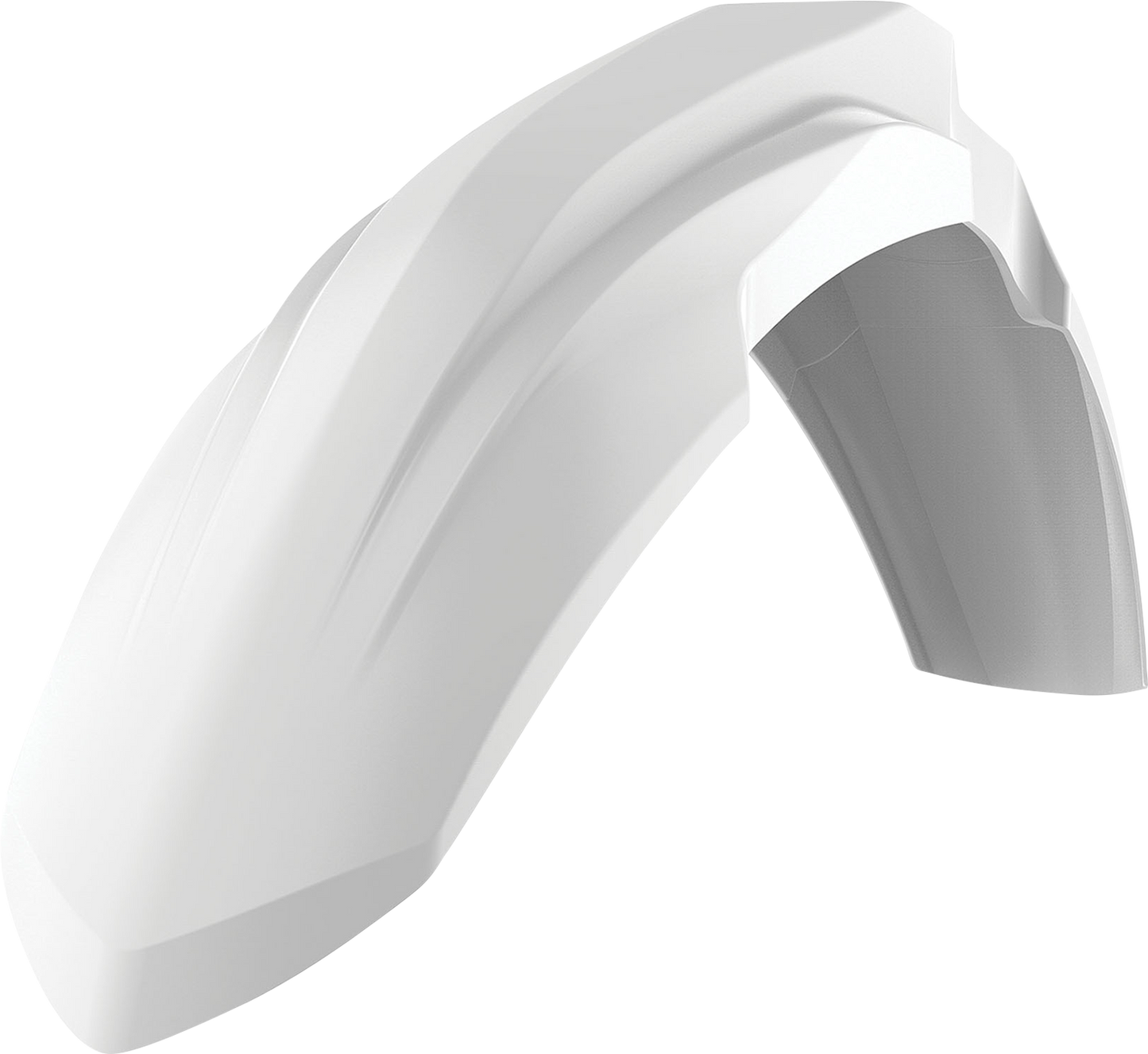 POLISPORT Fender - Front - White - Honda 8553200002