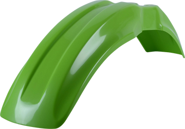 POLISPORT Fender - Front - OEM Green - KX 80/100 8560300009