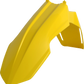 POLISPORT Fender - Front - OEM Yellow - RMZ 250/450 8550500001