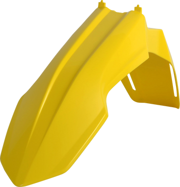 POLISPORT Fender - Front - OEM Yellow - RMZ 250/450 8550500001