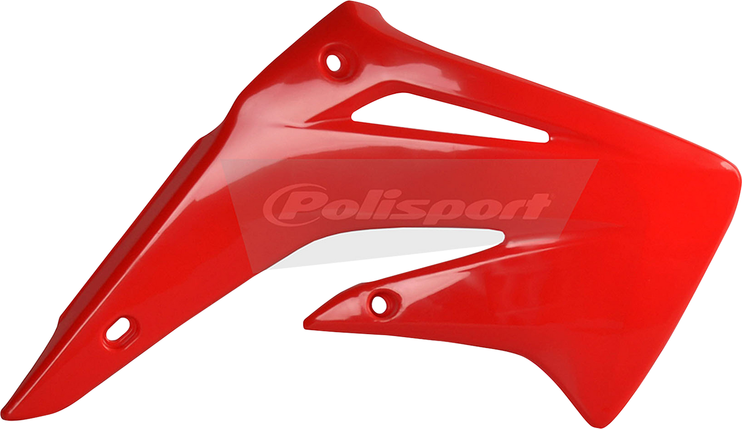 POLISPORT Radiator Cover - '04 Red - CR 85R 8410600001