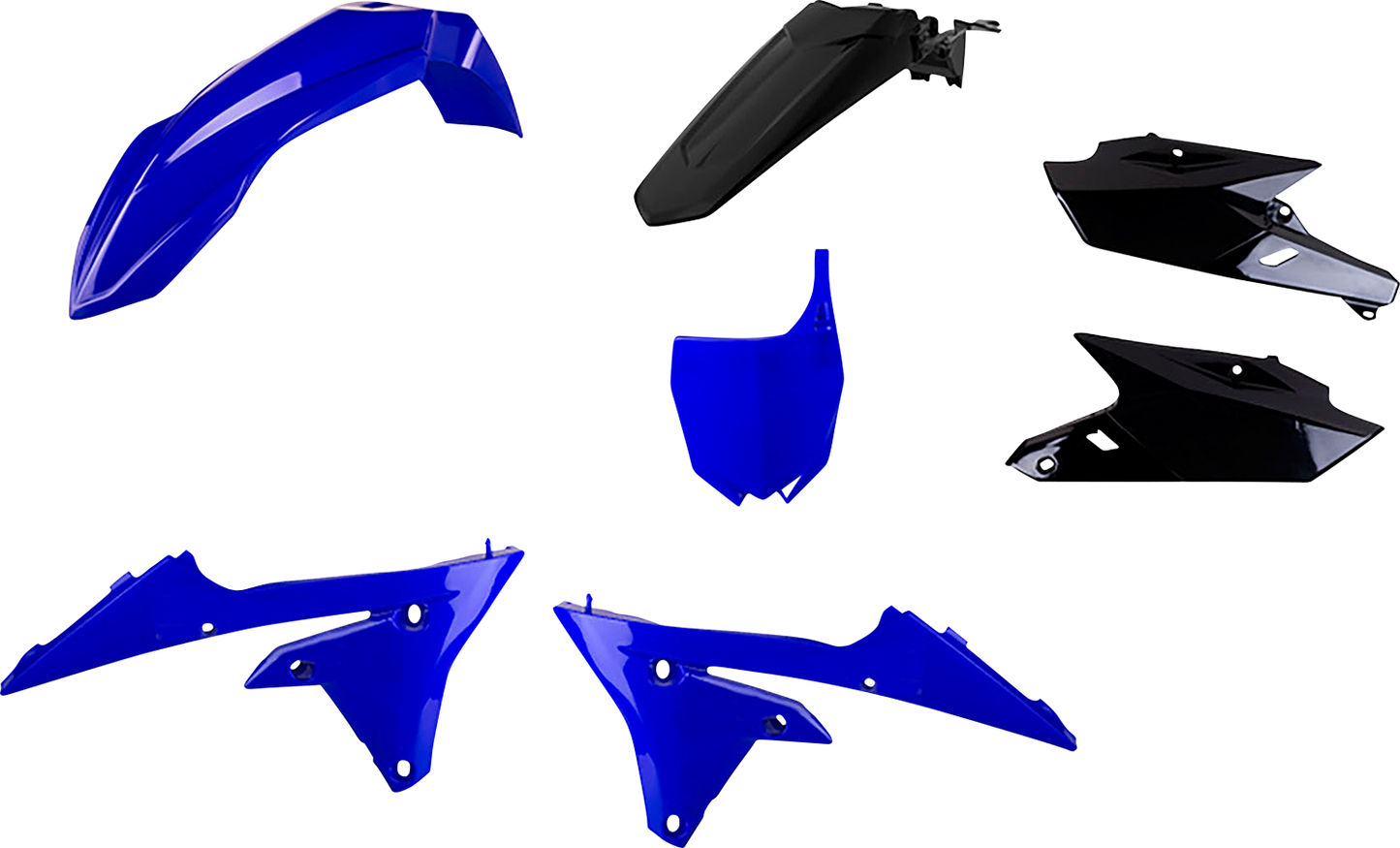 POLISPORT Complete Body Kit - Blue/Black - YZ 250F/450F 90831