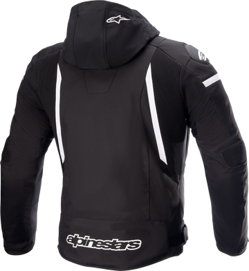 ALPINESTARS Zaca Waterproof Jacket - Black/White - 4XL 3206423-12-4XL