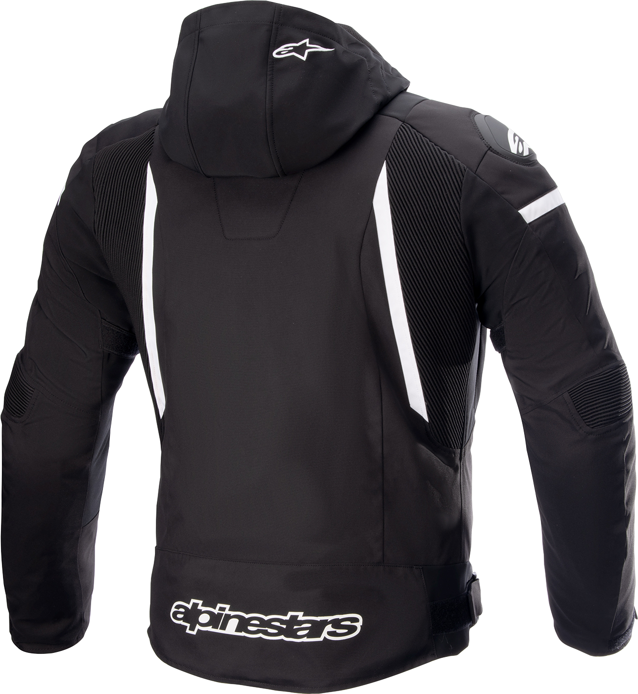 ALPINESTARS Zaca Waterproof Jacket - Black/White - Large 3206423-12-L