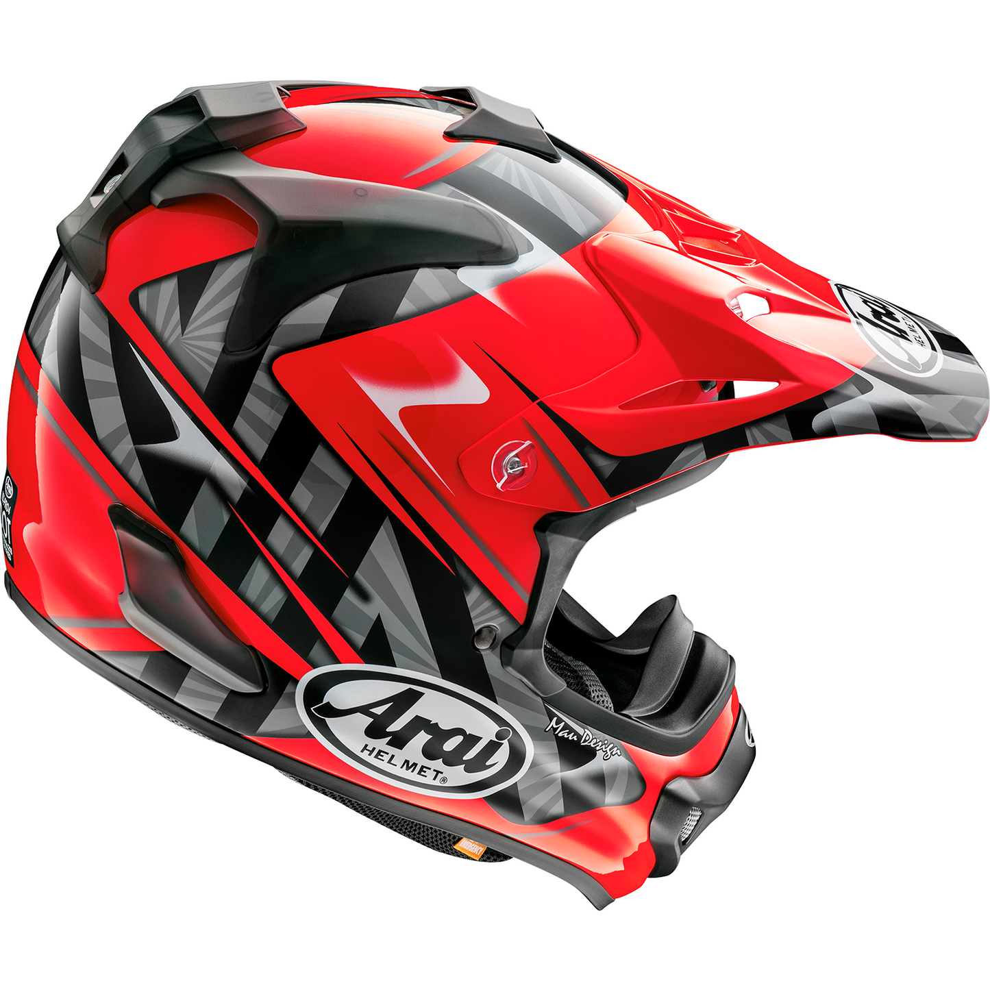 ARAI HELMETS VX-Pro4 Helmet - Scoop - Red - Small 0110-8192