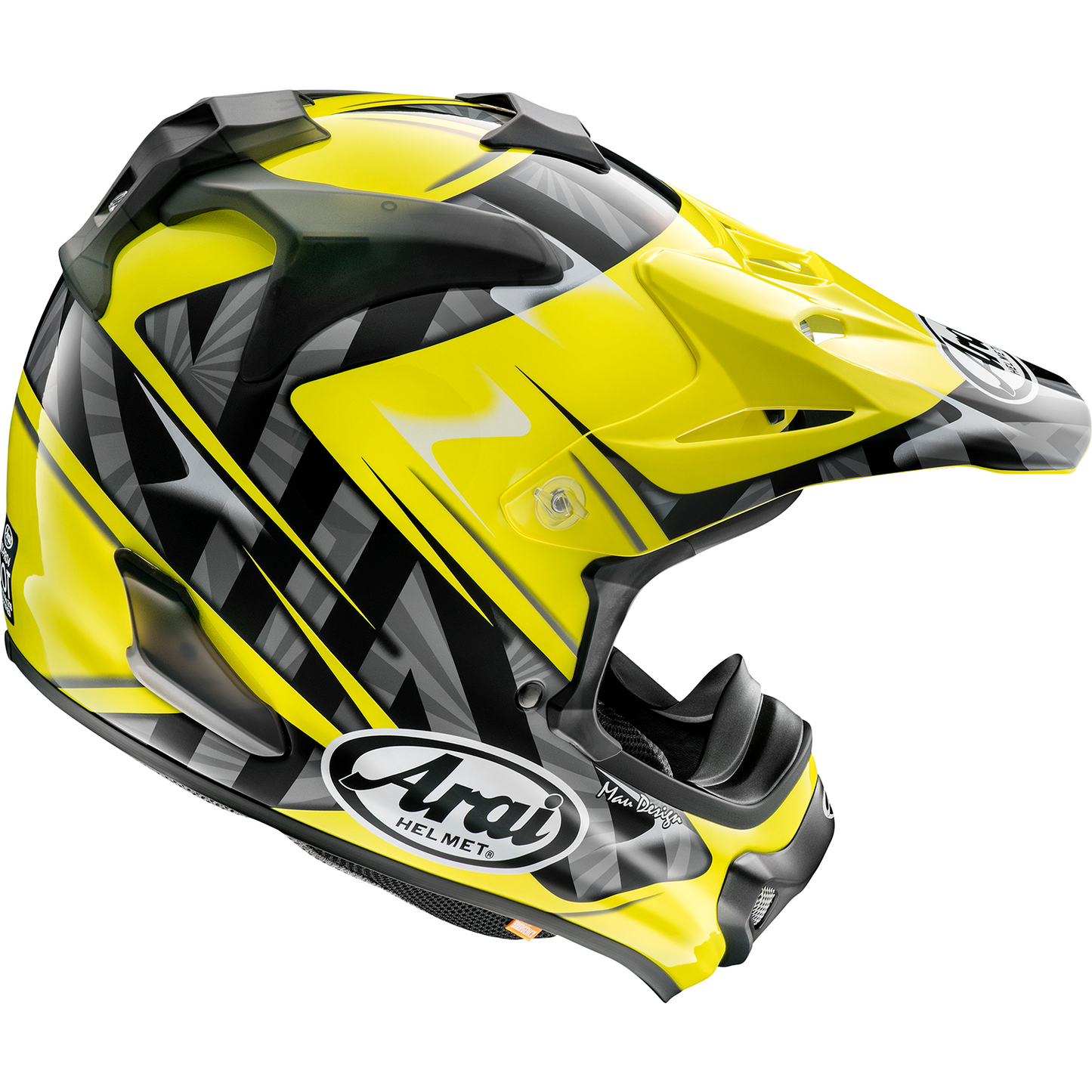 ARAI HELMETS VX-Pro4 Helmet - Scoop - Yellow - XS 0110-8196