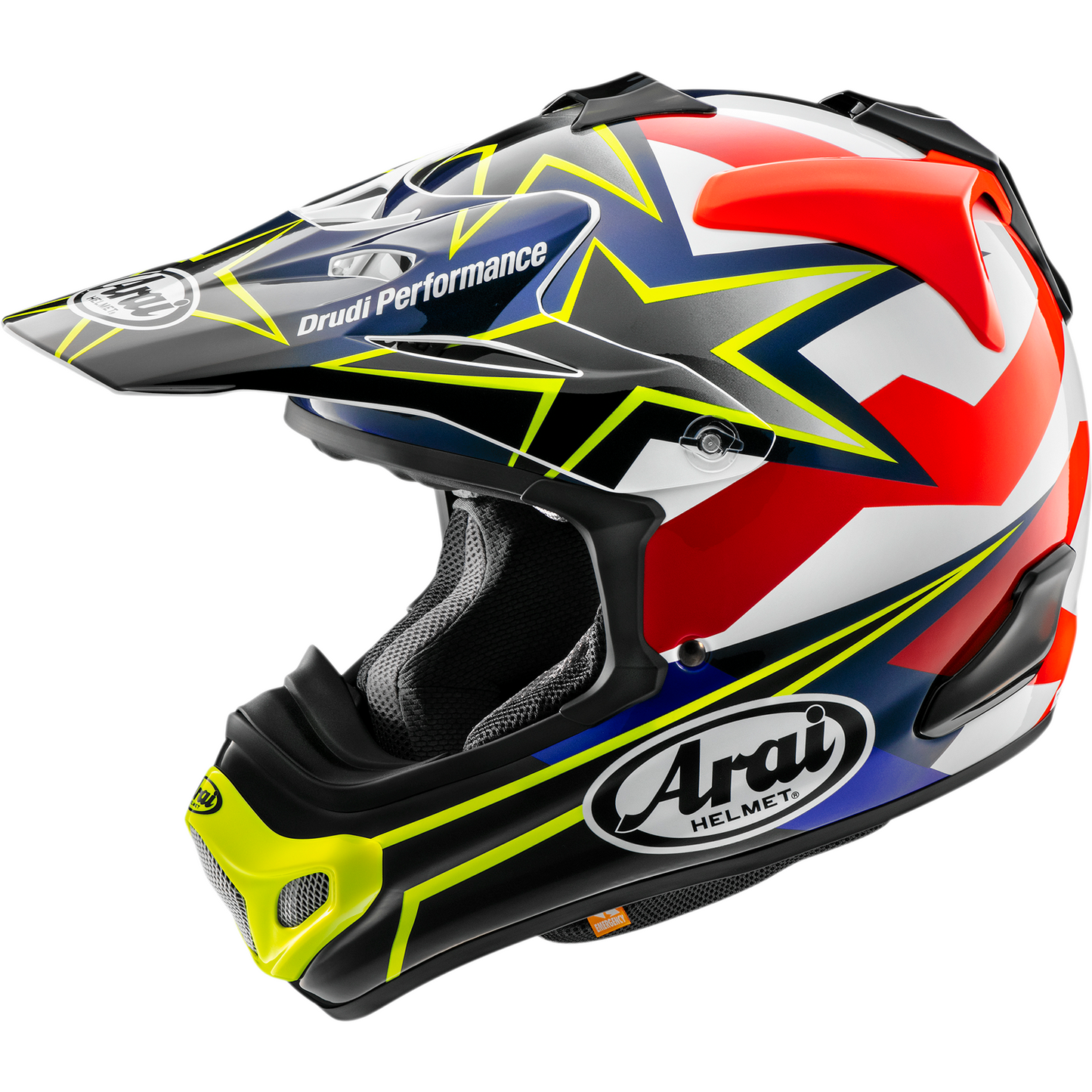 ARAI HELMETS VX-Pro4 Helmet - Stars & Stripes - Yellow - XL 0110-8205