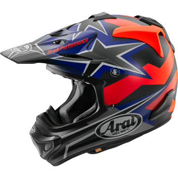 ARAI HELMETS VX-Pro4 Helmet - Stars & Stripes - Black Frost - Medium 0110-8208