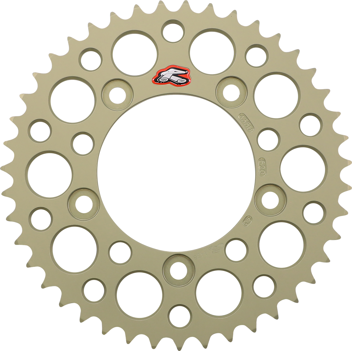 RENTHAL Rear Sprocket - Aluminum - 43 Tooth 435U-520-43P-HA