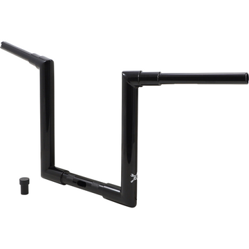 BURLY BRAND Handlebar - Jason - 12" - Black B12-6090B