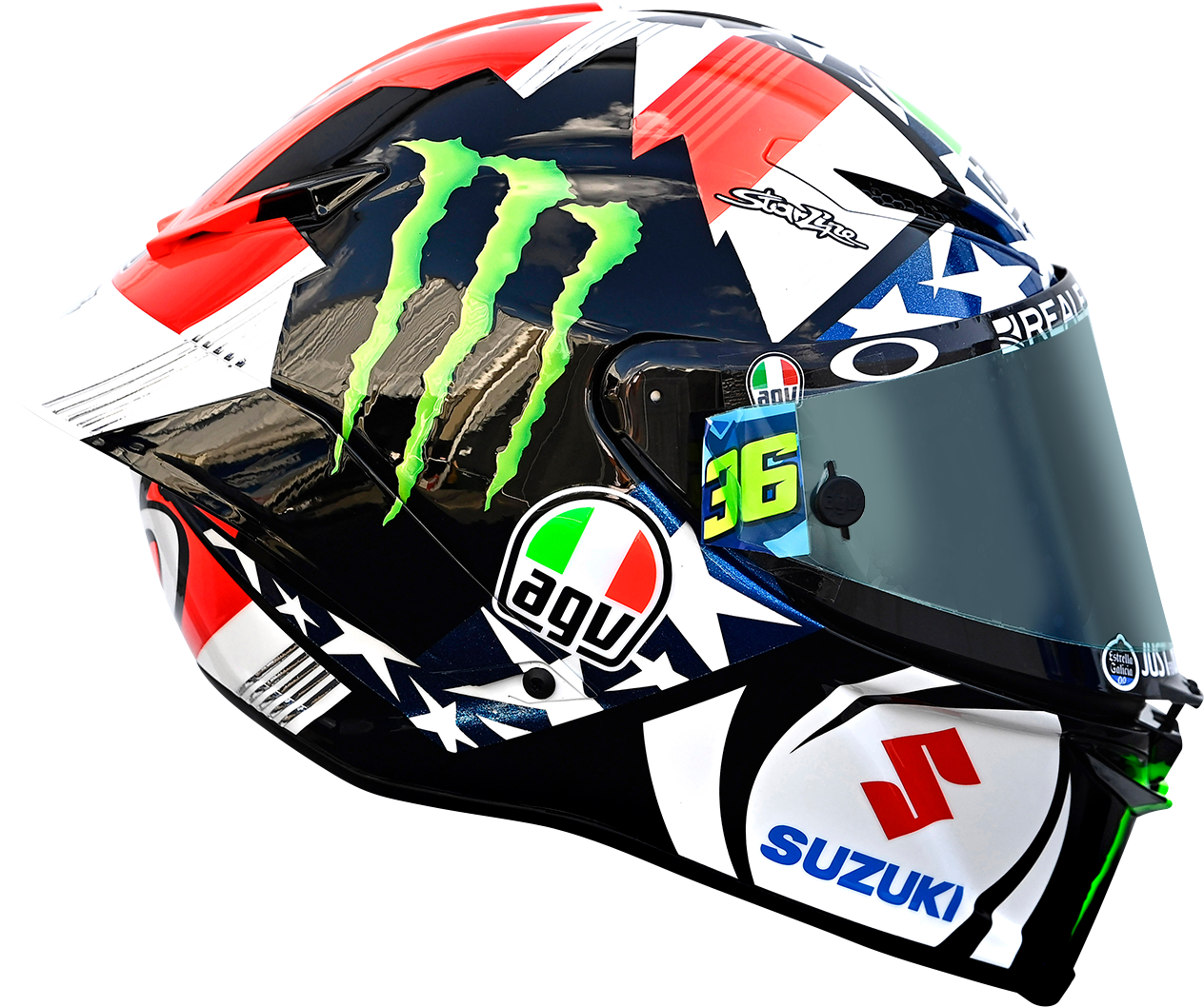 AGV Pista GP RR Helmet - JM AM21 - Limited - Large 216031D9MY01609 | Street Full Face Adult Helmet