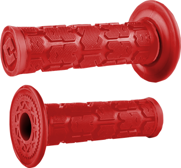 ODI Rogue MX Single Ply Grips - Red H03RGR