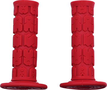 ODI Rogue MX Single Ply Grips - Red H03RGR