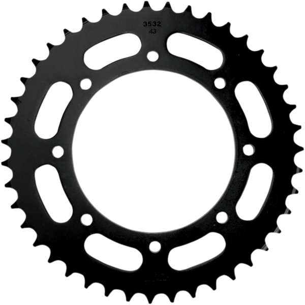 SUNSTAR SPROCKETS Steel Rear Sprocket - 42-Tooth - Kawasaki 2-353242