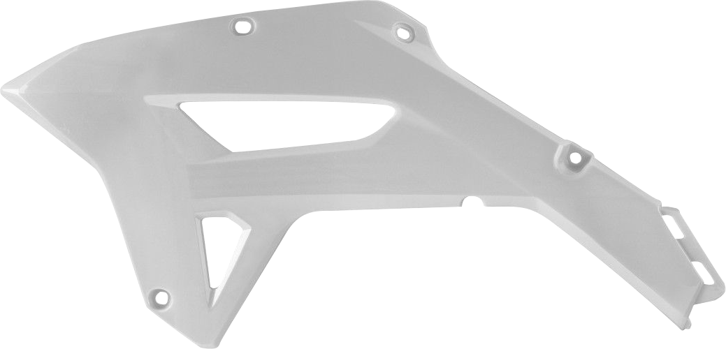 POLISPORT Radiator Cover - White - CRF 450RX 8476000002