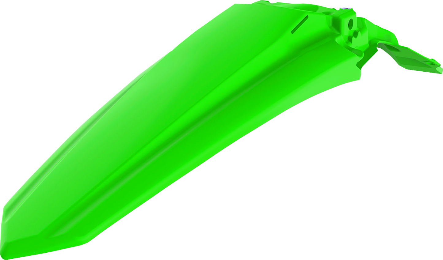 POLISPORT Fender - Rear - Lime Green - KX 450F 8596100005