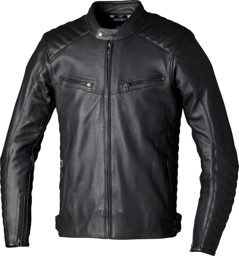RST Roadster Air CE Leather Jacket - Black - 2XL