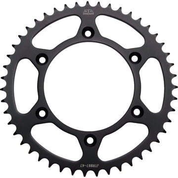 JT SPROCKETS Rear Sprocket - 47 Tooth - KTM/Husaberg/Husqvarna JTR897.47 by JT Rear Sprockets   Steel Type