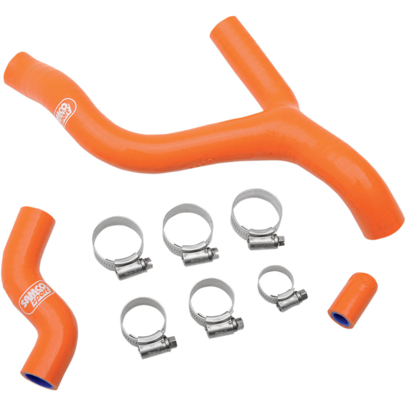 Moose Racing Race Fit Radiator Hose Kit - Orange - KTM MBU-KTM-43-OR