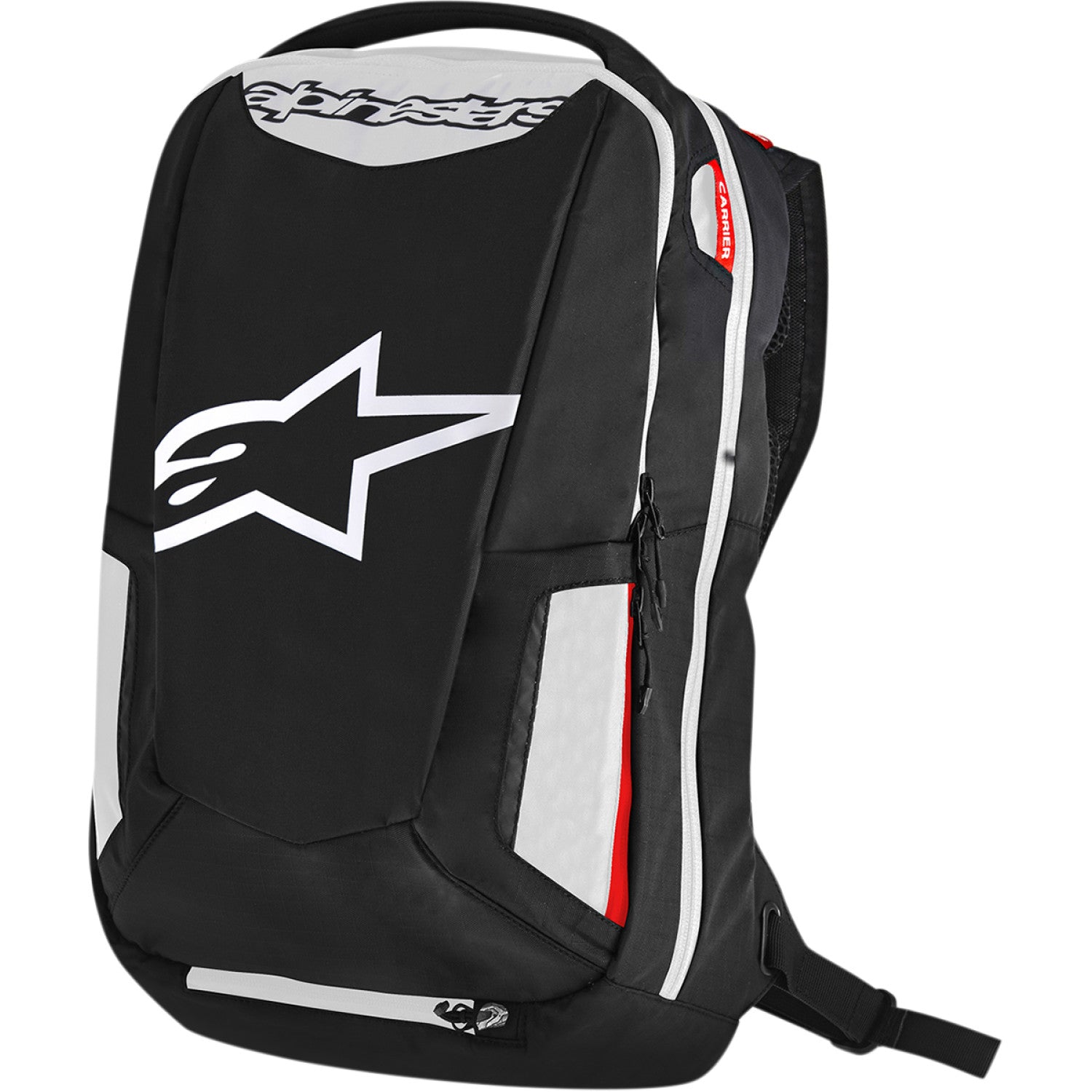 ALPINESTARS City Hunter Backpack - Black/White/Red 6107717-123