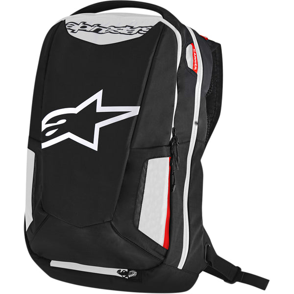 Alpinestars City Hunter Backpack - Black/White/Red 6107717-123