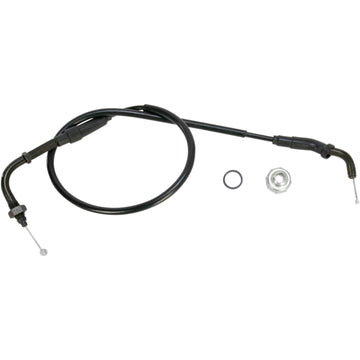 Motion Pro Black Vinyl Throttle Cable - Pull - Honda 02-0439