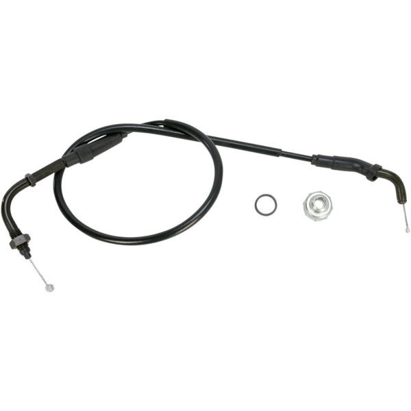 Motion Pro Black Vinyl Throttle Cable - Pull - Honda 02-0439