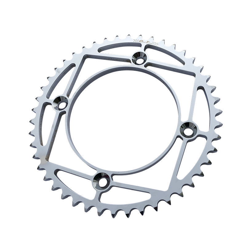 Rear Sprocket Chromoly Stl/Zir 47t 428 Chrome Yam