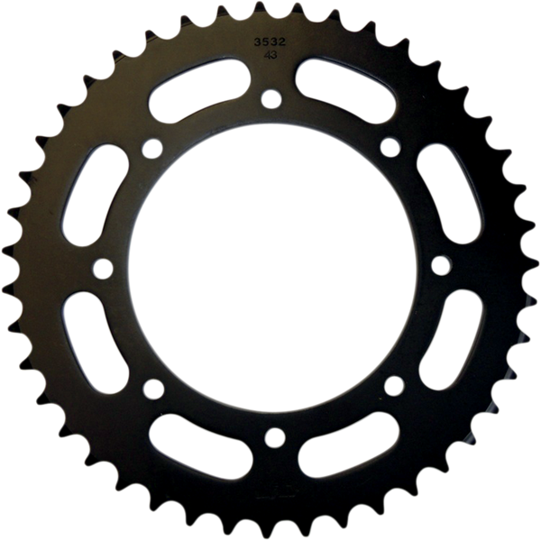 SUNSTAR SPROCKETS Steel Rear Sprocket - 43-Tooth - Suzuki 2-353243