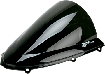 ZERO GRAVITY Double Bubble Windscreen - Dark Smoke - ZX-14 16-274-19