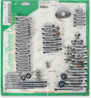 GARDNER-WESTCOTT Bolt Kit - Motor Set - Socket-Head - FLHT P-96-77