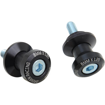 DRIVEN RACING D-Axis Spools - 8 mm - Black DXS-8 BK