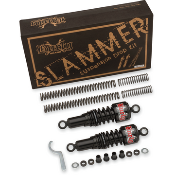 BURLY BRAND Suspension Kit - Slammer - Chrome - '04 - '15 XL B28-1001