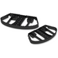 BURLY BRAND MX Passenger Floorboards - Black - FL B13-1051B