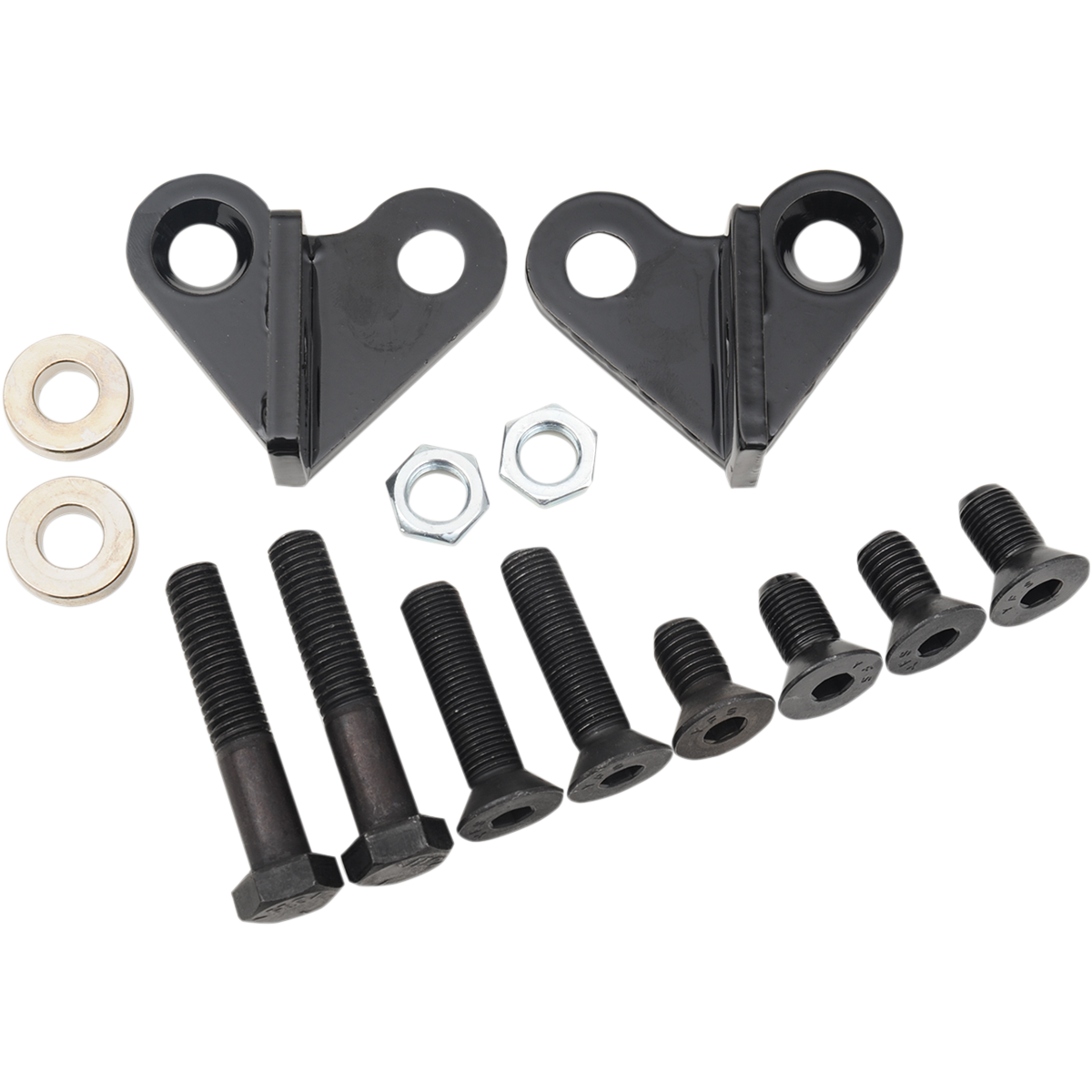 BURLY BRAND Rear Lowering Kit - Black - Lowers 1" - '97-'01 FLHT B28-279