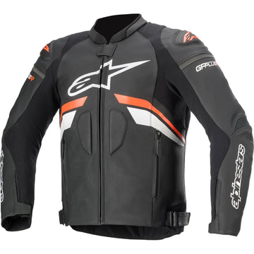 ALPINESTARS GP Plus R v3 Leather Jacket - Black/Red/White - US 40 / EU 50 3100620-1321-50