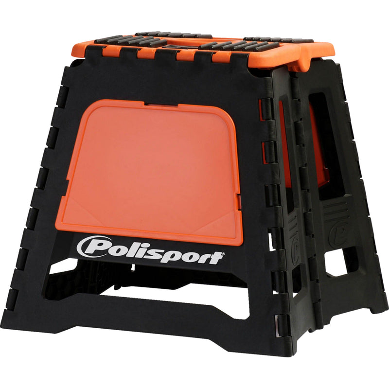 POLISPORT Bike Stand - MX - Folding - Black/Orange 8981500002 by Polisport