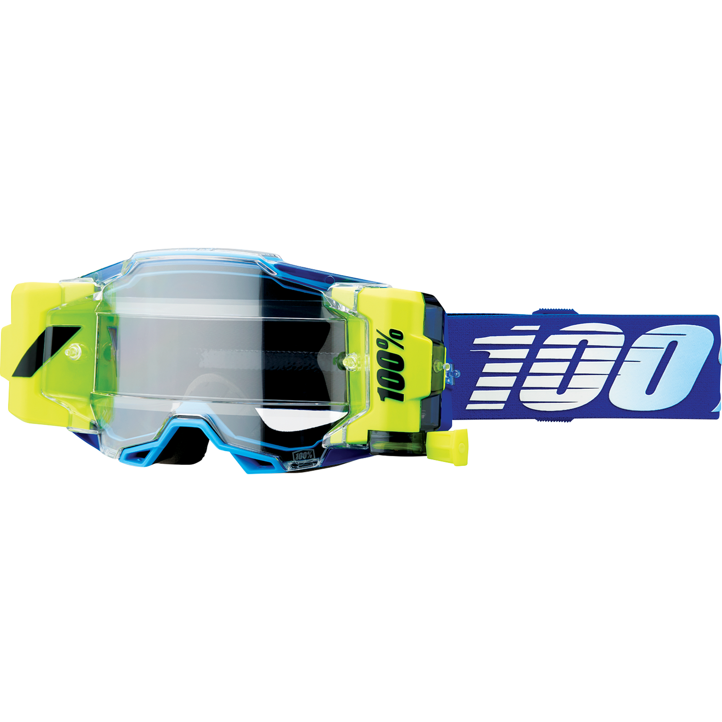 100% Armega Forecast Goggles - Royal - Clear 50006-00003