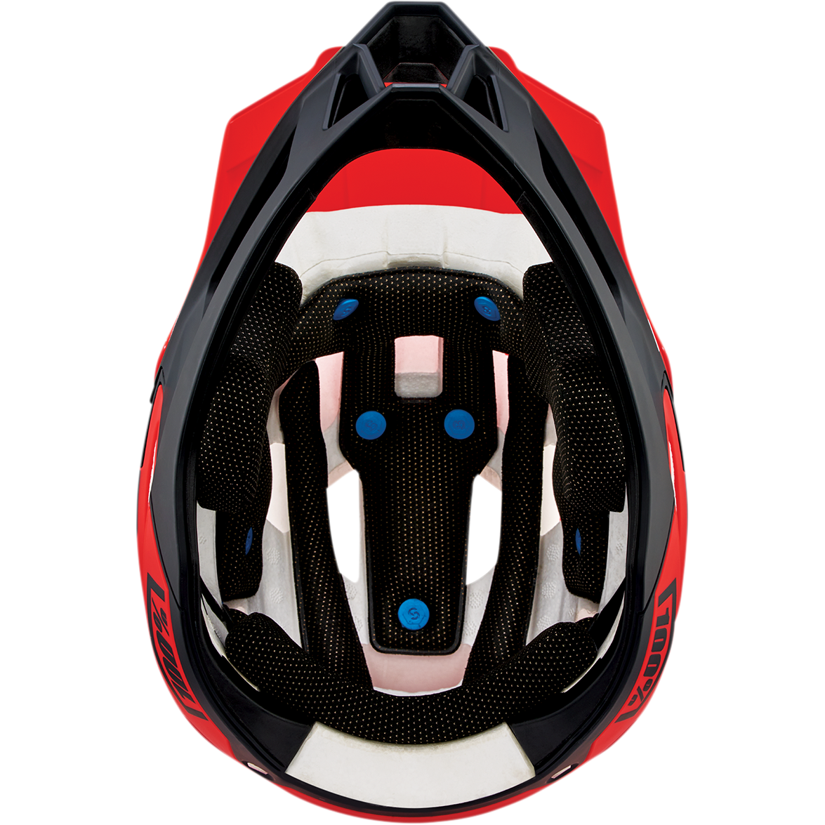 100% Trajecta Helmet - Fidlock - Cargo - Fluo Red - Medium 80003-00010