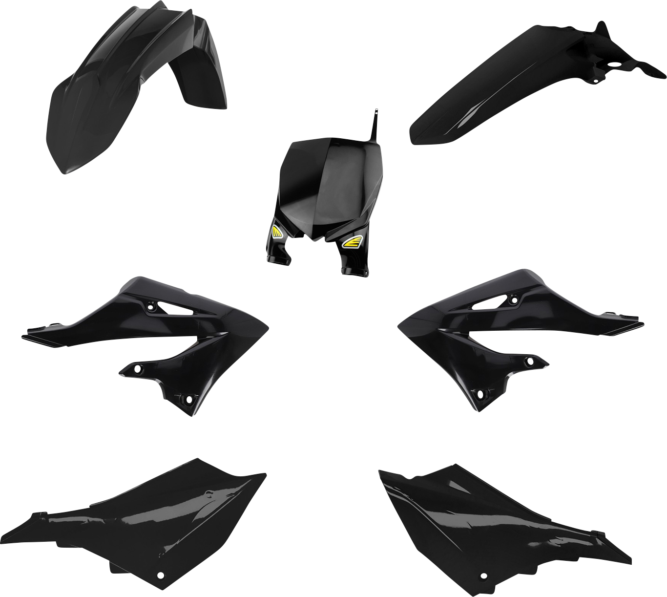 CYCRA 5 Piece Replica Body Kit - Black - Yamaha 1CYC-9433-12